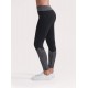 Legging Superslim pancia piatta drenante e idratante con inserti jaquard pitonati