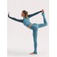 Completo Yoga Donna: Legging e Maglia BEGOOD - Avio