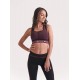 Top sportivo double-face idratante e rassodante Bordeaux - BeGood