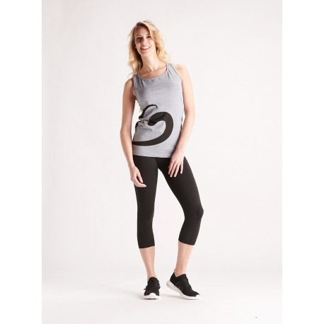 Canotta Sport Melange idratante Grigio - BeGood