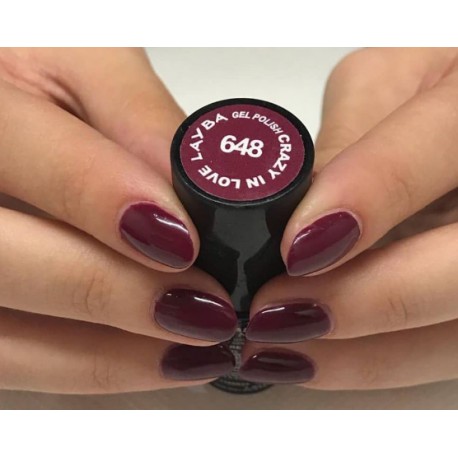 LAYBA GEL POLISH - 648 CRAZY IN LOVE
