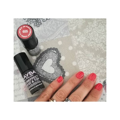 LAYBA GEL POLISH - 655 PUNCHY CORAL