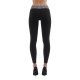 Legging superslim, drenante e idratante con inserti in pied de poule