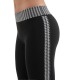 Legging superslim, drenante e idratante con inserti in pied de poule