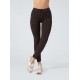 Legging Animalier Zebrato nero-marrone effetto snellente e idratante - BeGood