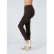 Legging Animalier Zebrato nero-marrone effetto snellente e idratante - BeGood