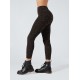 Legging Animalier Giraffato nero-marrone effetto snellente e idratante - BeGood