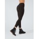 Legging Animalier Giraffato nero-marrone effetto snellente e idratante - BeGood