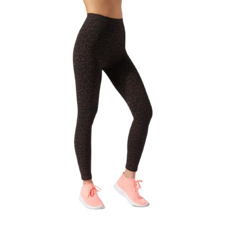 Legging Animalier Maculato nero-marrone effetto Snellente e Idratante - BeGood