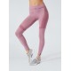 Legging Sport melange tono su tono drenanti e idratanti Fucsia - BeGood
