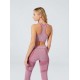 Top Sportivo melange leggero idratante Fucsia - Begood