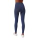 Jegging snellente Effetto Push Up  Blu- BEGOOD