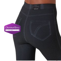 Jegging snellente Effetto Push Up  Nero - BEGOOD