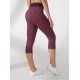 Legging Capri Superslim Fiorato Fucsia - BEGOOD