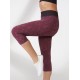 Legging Capri Superslim Fiorato Fucsia - BEGOOD
