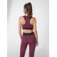Top Fiorato double-face Verde Prato- BEGOOD