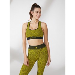 Top Fiorato double-face Giallo - BEGOOD