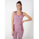 Canotta Modellante Melange Fucsia - BEGOOD