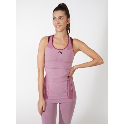 Canotta Modellante Melange Fucsia - BEGOOD