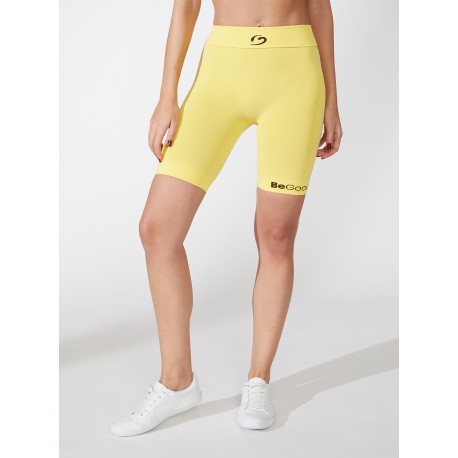 Ciclista Melange Pancia Piatta Giallo - BEGOOD